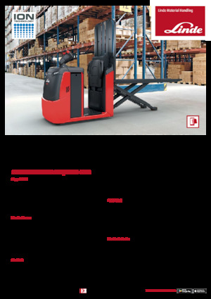 Order pickers (preparatoare de comenzi) Linde N20C LX