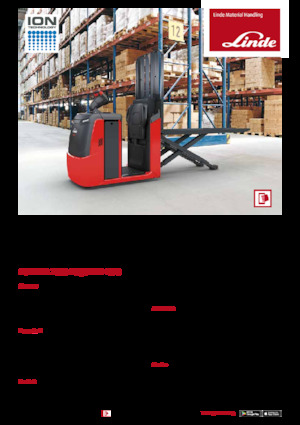 Order pickers (preparatoare de comenzi) Linde N20C LX