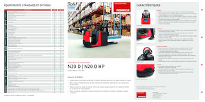 Order pickers (preparatoare de comenzi) Linde N20D HP