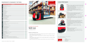 Order pickers (preparatoare de comenzi) Linde N20LoL