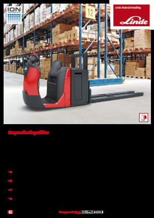 Order pickers (preparatoare de comenzi) Linde N20XL