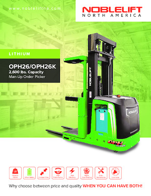 Order pickers (preparatoare de comenzi) Noblelift OPH26-189