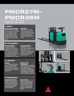 Order pickers (preparatoare de comenzi) Mitsubishi PMCR27M