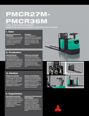 Order pickers (preparatoare de comenzi) Mitsubishi PMCR27M