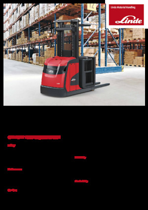 Order pickers (preparatoare de comenzi) Linde V10 Std