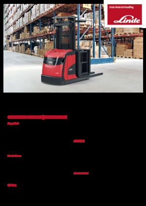 Order pickers (preparatoare de comenzi) Linde V10 Std
