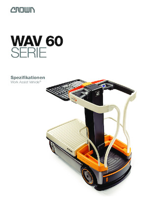 Order pickers (preparatoare de comenzi) Crown WAV 60-118