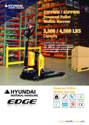 Transpalete cu operator pedestru Hyundai 45PPWN