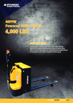 Transpalete cu operator pedestru Hyundai 40PPW