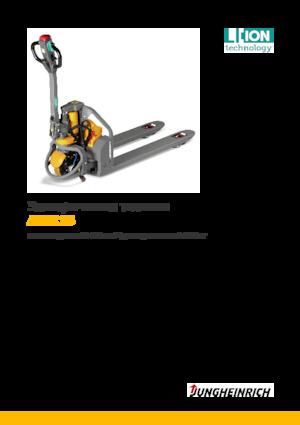 Transpalete cu operator pedestru Jungheinrich AME 13