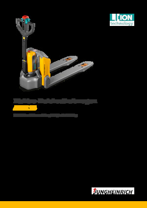 Transpalete cu operator pedestru Jungheinrich AME 15