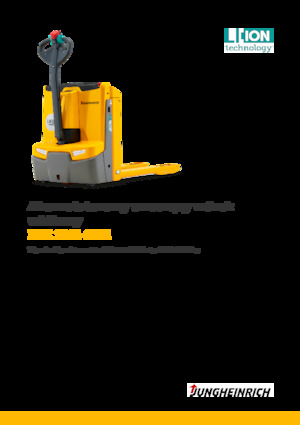 Transpalete cu operator pedestru Jungheinrich EJE 114i