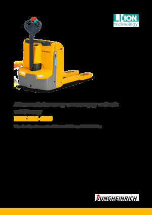 Transpalete cu operator pedestru Jungheinrich EJE 116