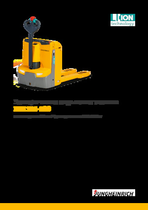 Transpalete cu operator pedestru Jungheinrich EJE 116