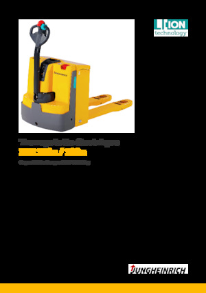 Transpalete cu operator pedestru Jungheinrich EJE 120n