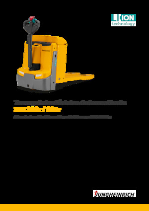 Transpalete cu operator pedestru Jungheinrich EJE 222r