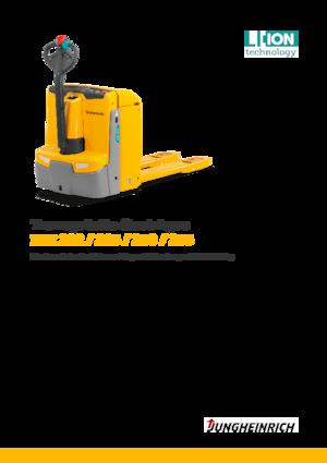 Transpalete cu operator pedestru Jungheinrich EJE 225 