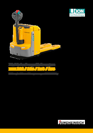 Transpalete cu operator pedestru Jungheinrich EJE 225 