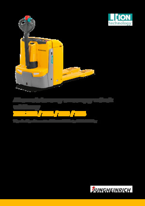 Transpalete cu operator pedestru Jungheinrich EJE 225 