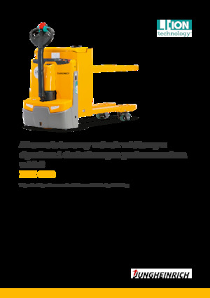 Transpalete cu operator pedestru Jungheinrich EJE C20