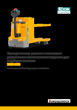 Transpalete cu operator pedestru Jungheinrich EJE C20