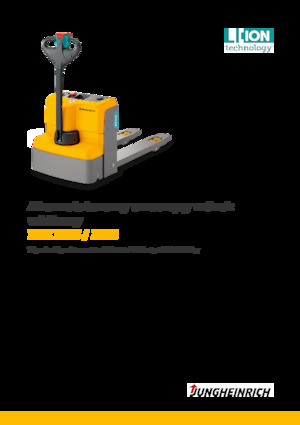 Transpalete cu operator pedestru Jungheinrich EJE M15