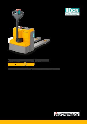 Transpalete cu operator pedestru Jungheinrich EJE M15