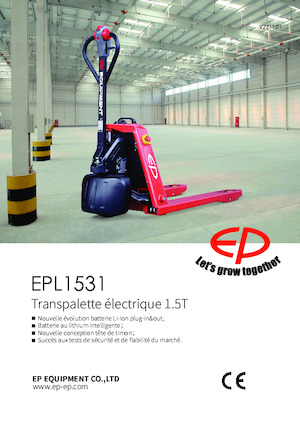 Transpalete cu operator pedestru EP EPL1531