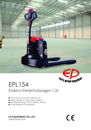 Transpalete cu operator pedestru EP EPL154