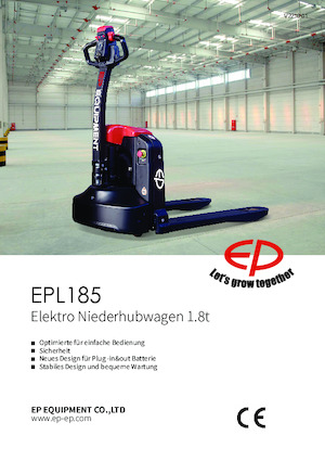 Transpalete cu operator pedestru EP EPL185