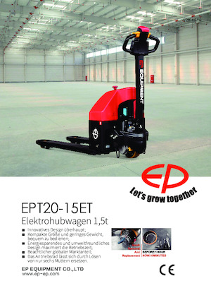 Transpalete cu operator pedestru EP EPT20-15ET