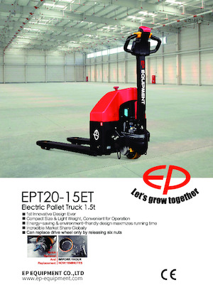 Transpalete cu operator pedestru EP EPT20-15ET