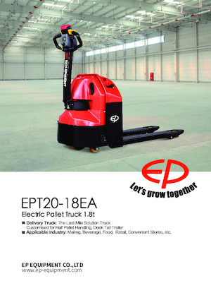 Transpalete cu operator pedestru EP EPT20-18EA