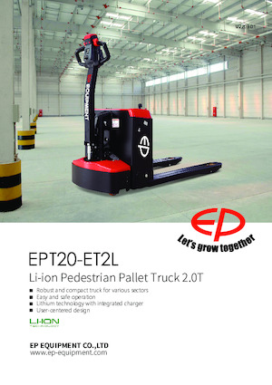 Transpalete cu operator pedestru EP EPT20-ET2L