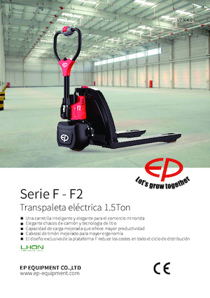 Transpalete cu operator pedestru EP F2