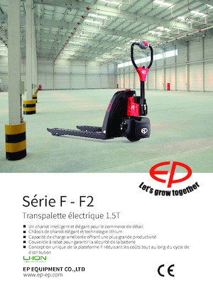 Transpalete cu operator pedestru EP F2