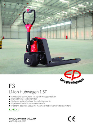 Transpalete cu operator pedestru EP F3