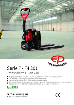 Transpalete cu operator pedestru EP F4 201