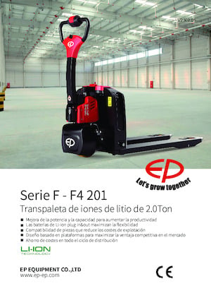 Transpalete cu operator pedestru EP F4 201