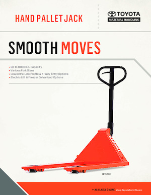 Transpalete cu operator pedestru Toyota HPT28U