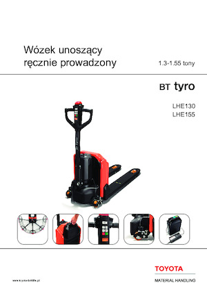 Transpalete cu operator pedestru Toyota LHE130