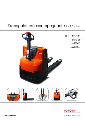 Transpalete cu operator pedestru Toyota LWE160