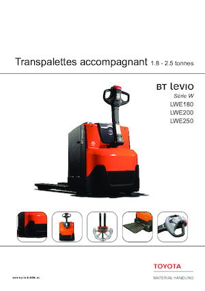Transpalete cu operator pedestru Toyota LWE200