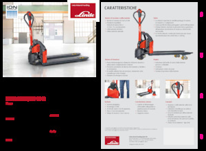 Transpalete cu operator pedestru Linde MT12 