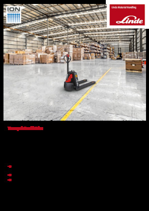 Transpalete cu operator pedestru Linde MT15C