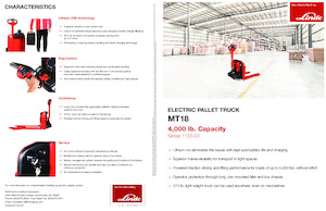 Transpalete cu operator pedestru Linde MT18