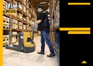 Transpalete cu operator pedestru Caterpillar NPP18QL