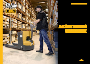 Transpalete cu operator pedestru Caterpillar NPP18QL