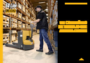 Transpalete cu operator pedestru Caterpillar NPP18QL