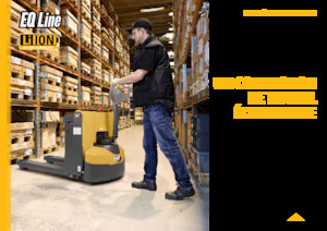 Transpalete cu operator pedestru Caterpillar NPP18QL